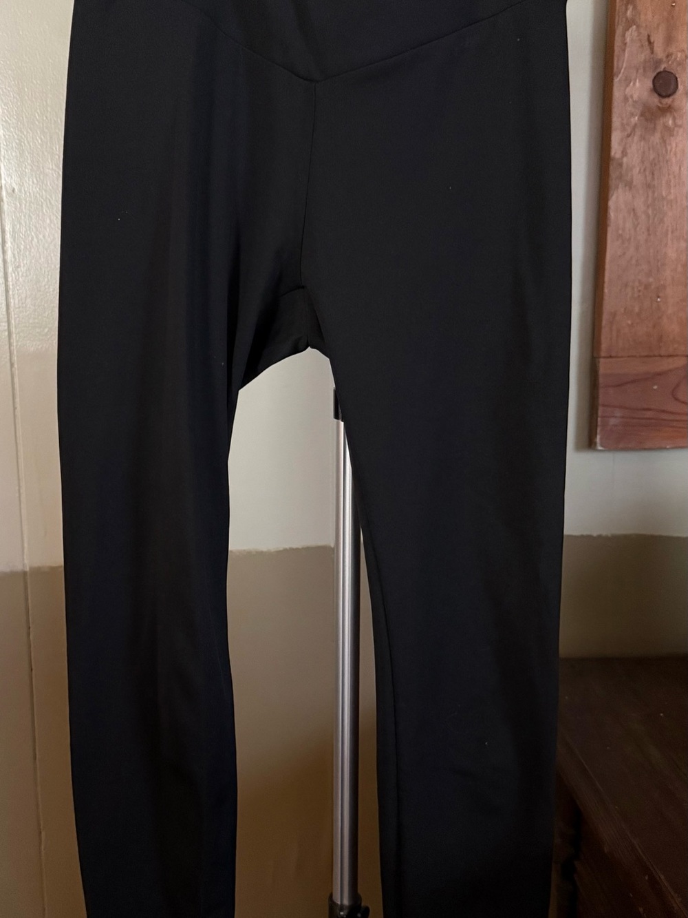 SHEIN Black High-Waist Stretch Leggings - S - Very Good Condition #75